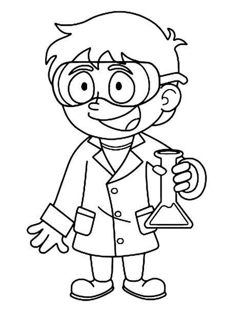 scizor coloring page|scientist coloring pages to print.